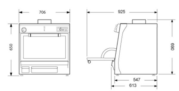 Гриль-печь BBQFIRE BR-70