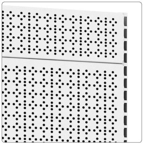 Пристенный перфорированный стеллаж для магазина Eco Line L=665
