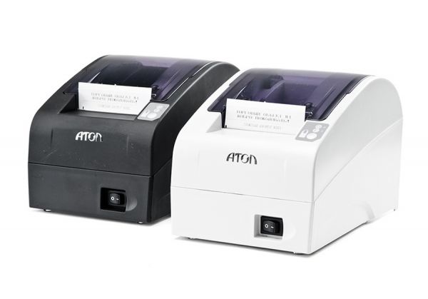 Кассовый аппарат Атол FPrint-22ПТК (черный/белый, без ФН/ЕНВД, RS+USB+Ethernet)