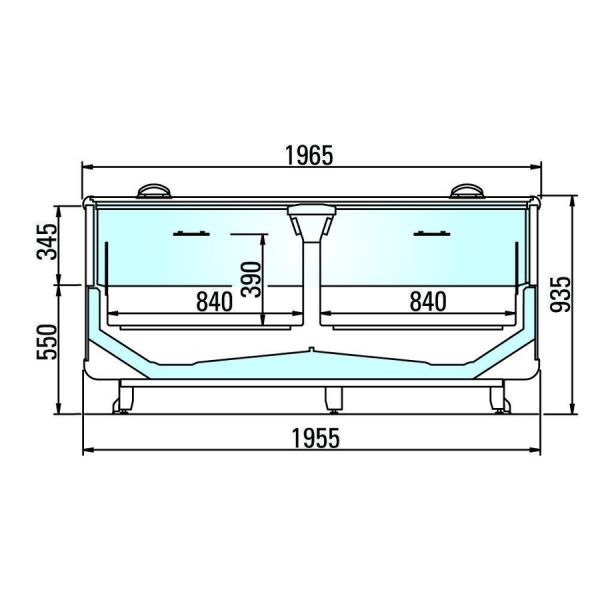 Морозильная бонета Arneg TORONTO G3 BT 3750