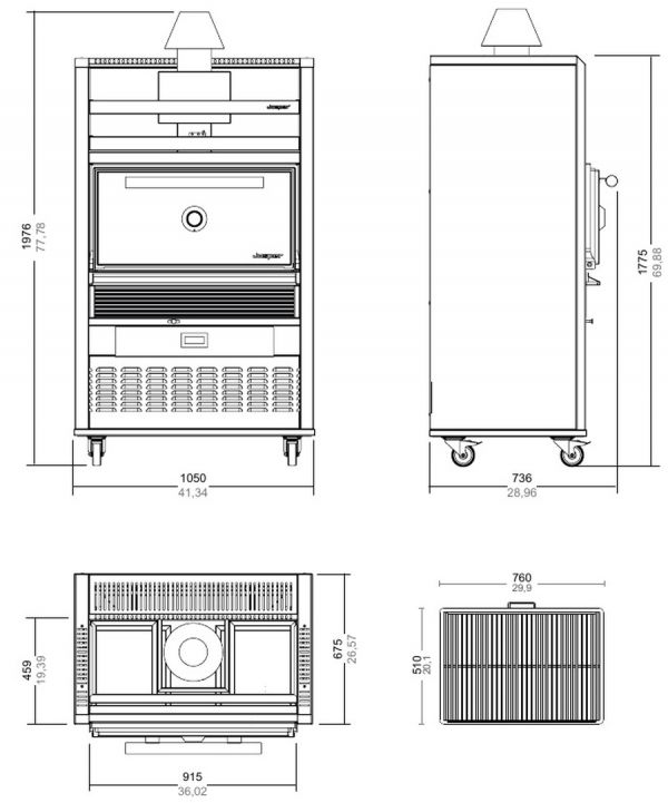 Гриль-печь Josper HJA-50