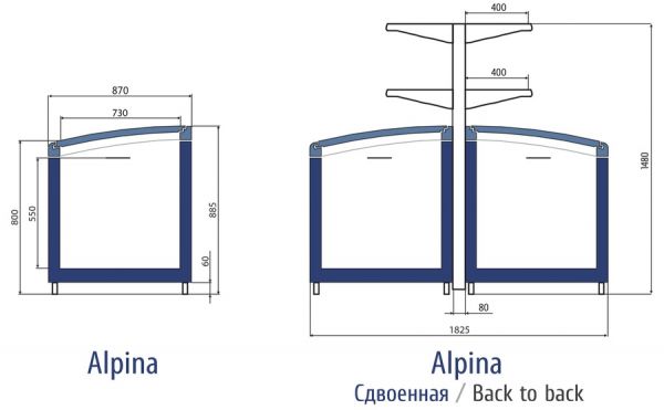 Ларь-бонета Levin ALPINA 2000