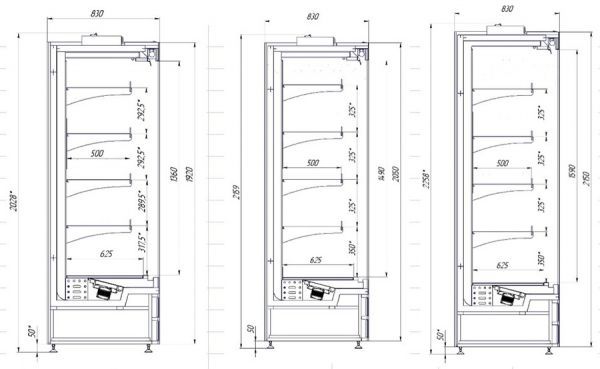 Пристенная горка Bonvini Garda 1250/1920/500