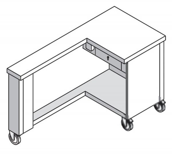 Прилавок кассовый Emainox CDX 12