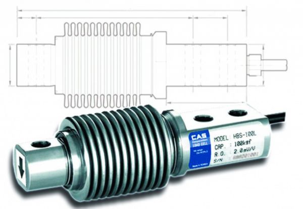 Тензодатчик CAS HBS-200L