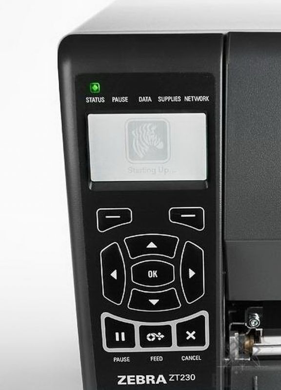 Принтер штрих-кода термотрансферный Zebra ZT230 (203dpi, Ethernet)