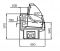 Холодильная витрина Ангара-2К-1,5 кондитерская (с подтоварником)