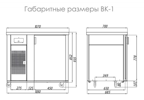 Пивной кегератор ITON BK-1 (без оснащения)