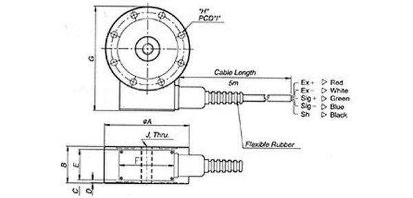 Тензодатчик CAS LS-3A