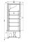 Шкаф холодильный Ариада Рапсодия R 1520 MC (дверь-купе)