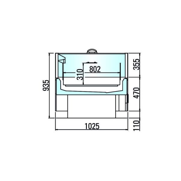 Морозильная бонета Arneg GANDER G3 BT/TN GI 2400