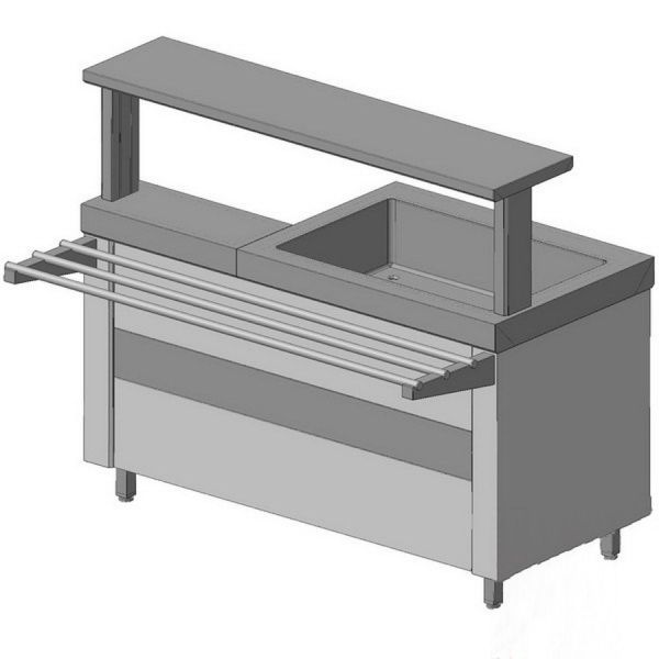 Прилавок для 1 и 2 блюд Iterma МЭ-У-1507-21КЗ