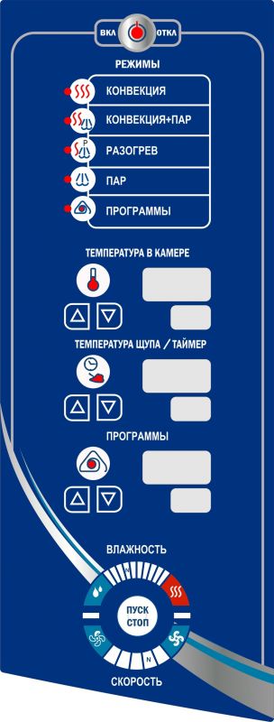 Пароконвектомат Abat ПКА 6-1/1ВМ2