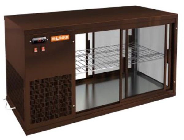 Кондитерская витрина-купе HiCold VRL T 1100 L (R) Brown