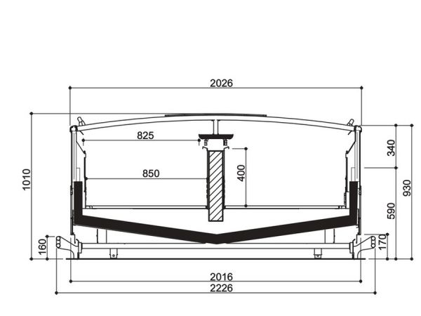 Морозильная бонета Costan TORTUGA 2 LG300 2000-3750