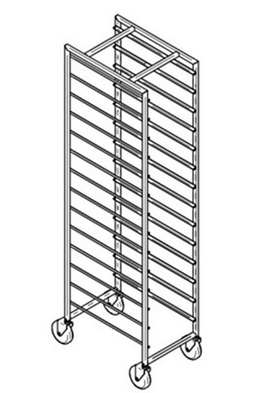 Шпилька для GN1/1 (14 уровней, нерж. сталь)