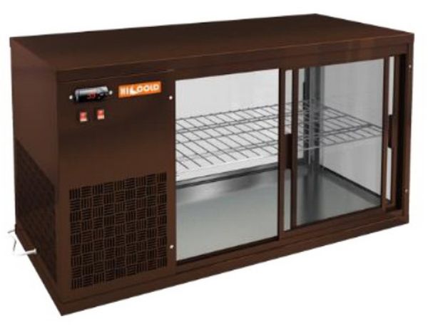 Кондитерская витрина-купе HiCold VRL 1100 L (R) Brown