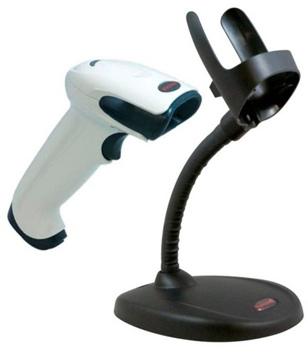 Сканер штрих-кода Honeywell Metrologic 1250g Voyager Lite (с подставкой; черный / серый)