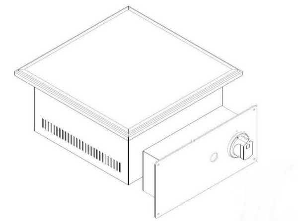 Поверхность подогреваемая встраиваемая Kovinastroj EAD-86-DI