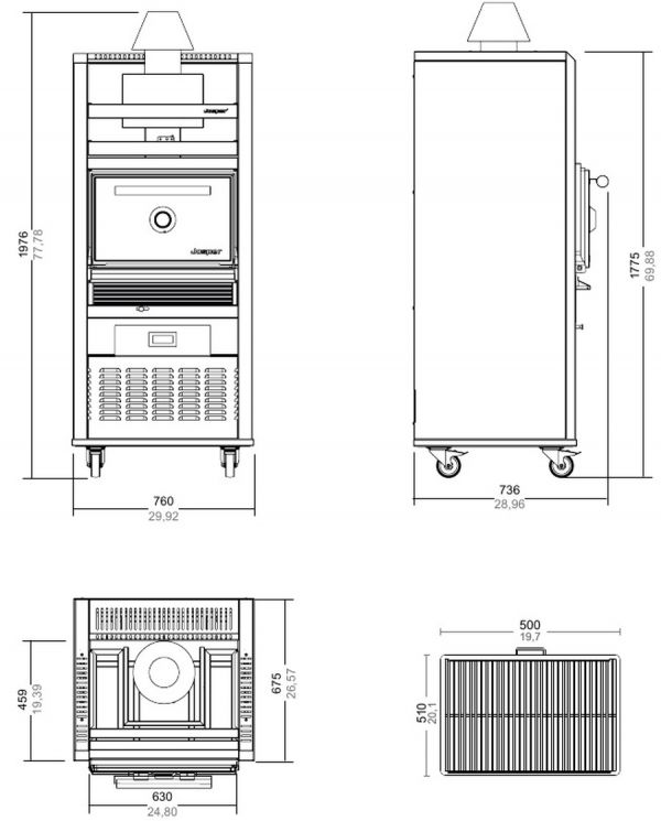 Гриль-печь Josper HJA-25