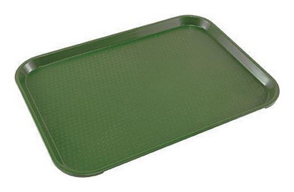 Пластиковый поднос 35х45 см Cambro 119 1418FF (зеленый)