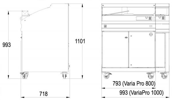 Хлеборез JAC VARIA PRO 800