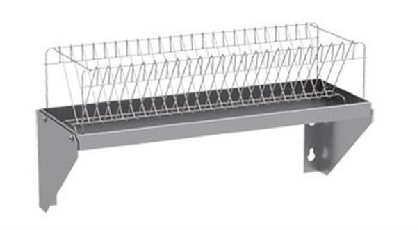Полка настенная для тарелок ПКТ Э (L=600)