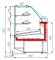 Кондитерская витрина Полюс Carboma Casablanca KC95 VM 1,5-1 (динамика)