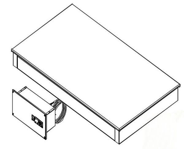 Поверхность тепловая встраиваемая Kovinastroj SN-PVO-3