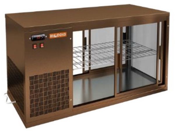 Кондитерская витрина-купе HiCold VRL T 1100 L (R) Bronze