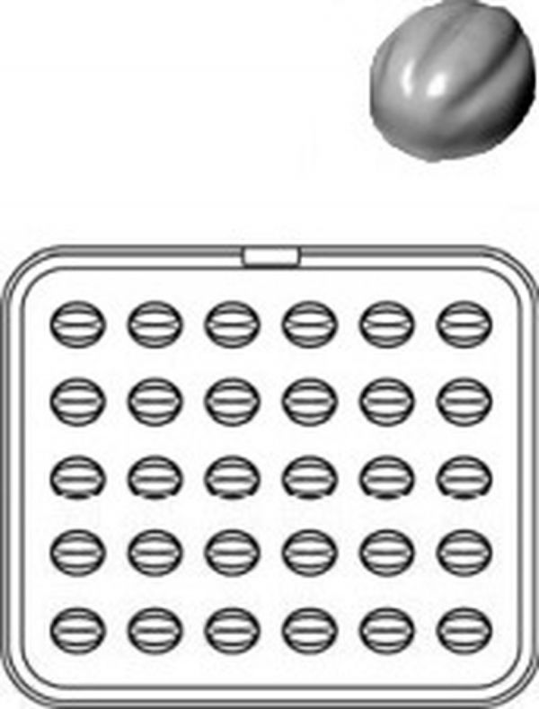 Форма для тарталеток Pavoni COOKMATIC 5