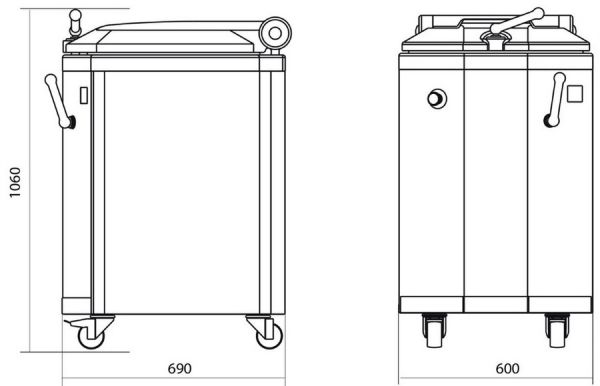 Тестоделитель JAC DIV-R 20 (квадратный)