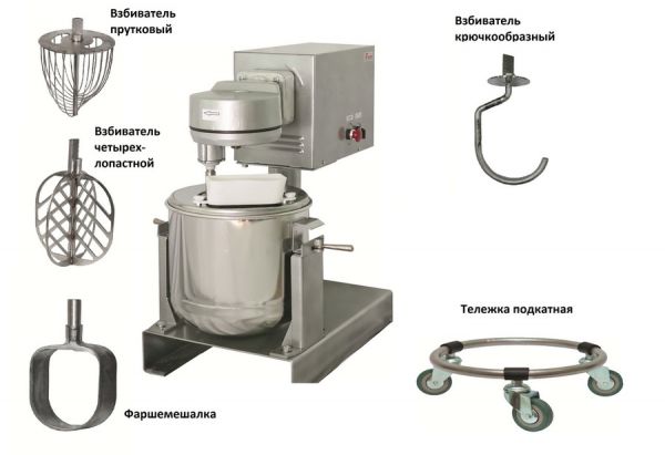 Универсальная кухонная машина Торгмаш МВ-40 (машина взбивальная)