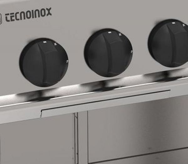 Плита 4-конфорочная 700 серии Tecnoinox PC70G7A ГАЗ