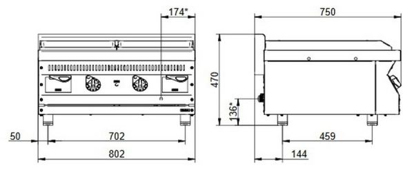 Аппарат контактной обработки Abat АКО-80/2Н-Ч-02