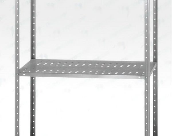 Перфорированная полка для стеллажа СПЛн - 800*400 "Norma Inox"
