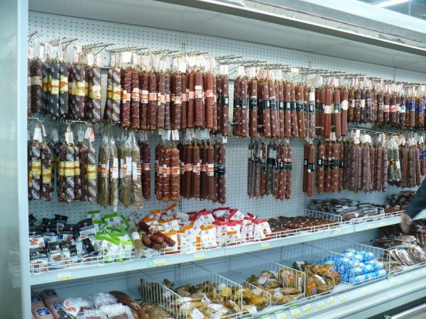 Крюк для навески колбас (в комплекте с 16 крючками) ПЭП для холодильных горок Ариада