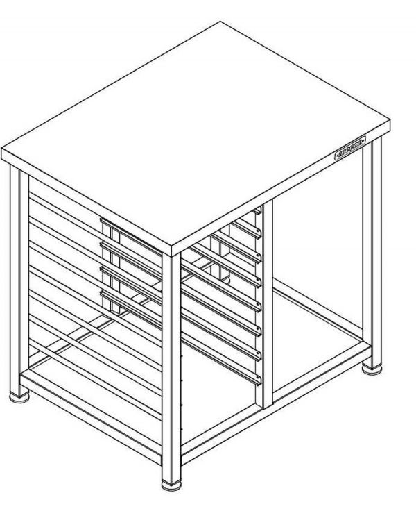 Подставка ППН под пароконвектомат 1000*1000*700