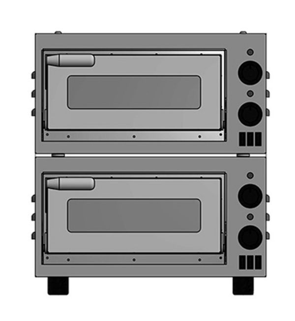 Печь для пиццы 2-камерная Grill Master ППЭ/2-XS