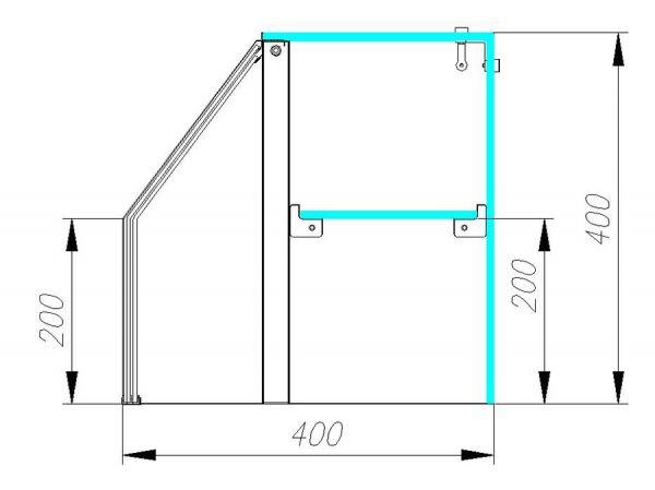 Нейтральная витрина Полюс OMI AC40 N 1,75-11