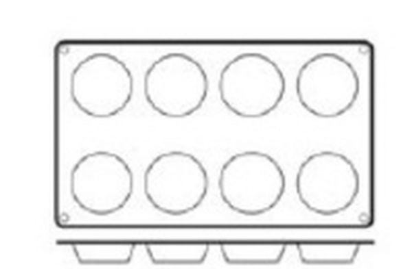 Форма для выпечки гибкая Paderno 47742-19