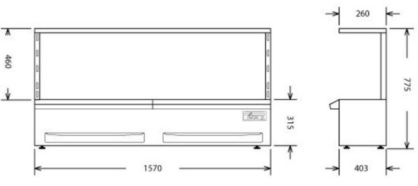 Гриль робата BBQFIRE ESP 160 BASIC