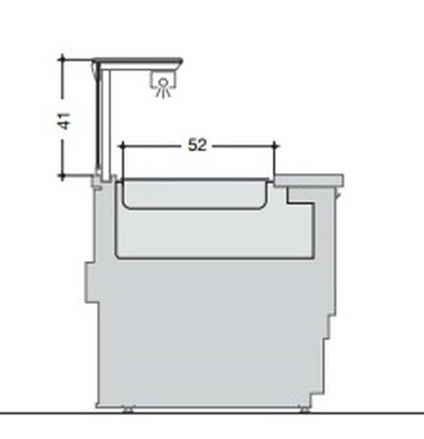 Салат-бар Criocabin ESPRIT ES210 2812 (встроенный агрегат)