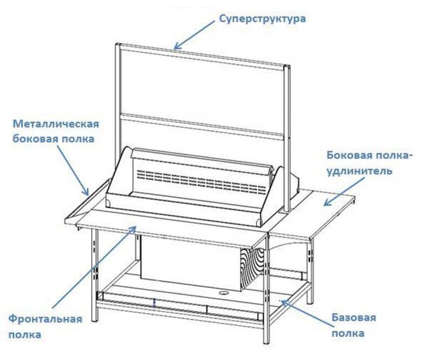 Холодильная бонета Arneg BAIKAL GI 1250