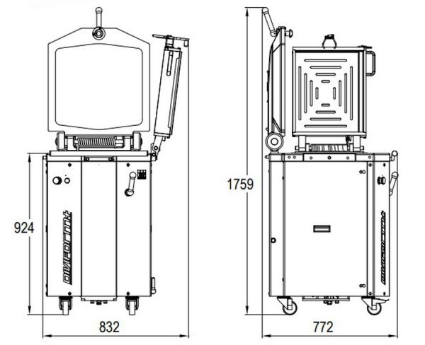 Тестоделитель поливалентный JAC DIVIFORM+