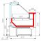 Холодильная витрина Полюс ВХСн-1,0 Carboma (Palm 2 GC95 SL 1,0-1)